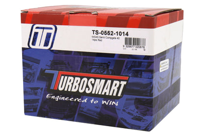 Turbosmart WG40 GenV Comp-Gate 40mm 14psi (Red) - Universal