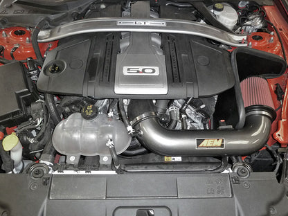 AEM Cold Air Intake - Gunmetal - 2018-2019 Ford Mustang GT