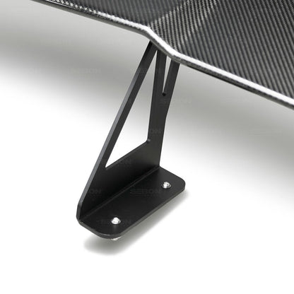 Seibon Carbon Fiber GT Series Rear Spoiler - 2015-2021 Subaru WRX / STI