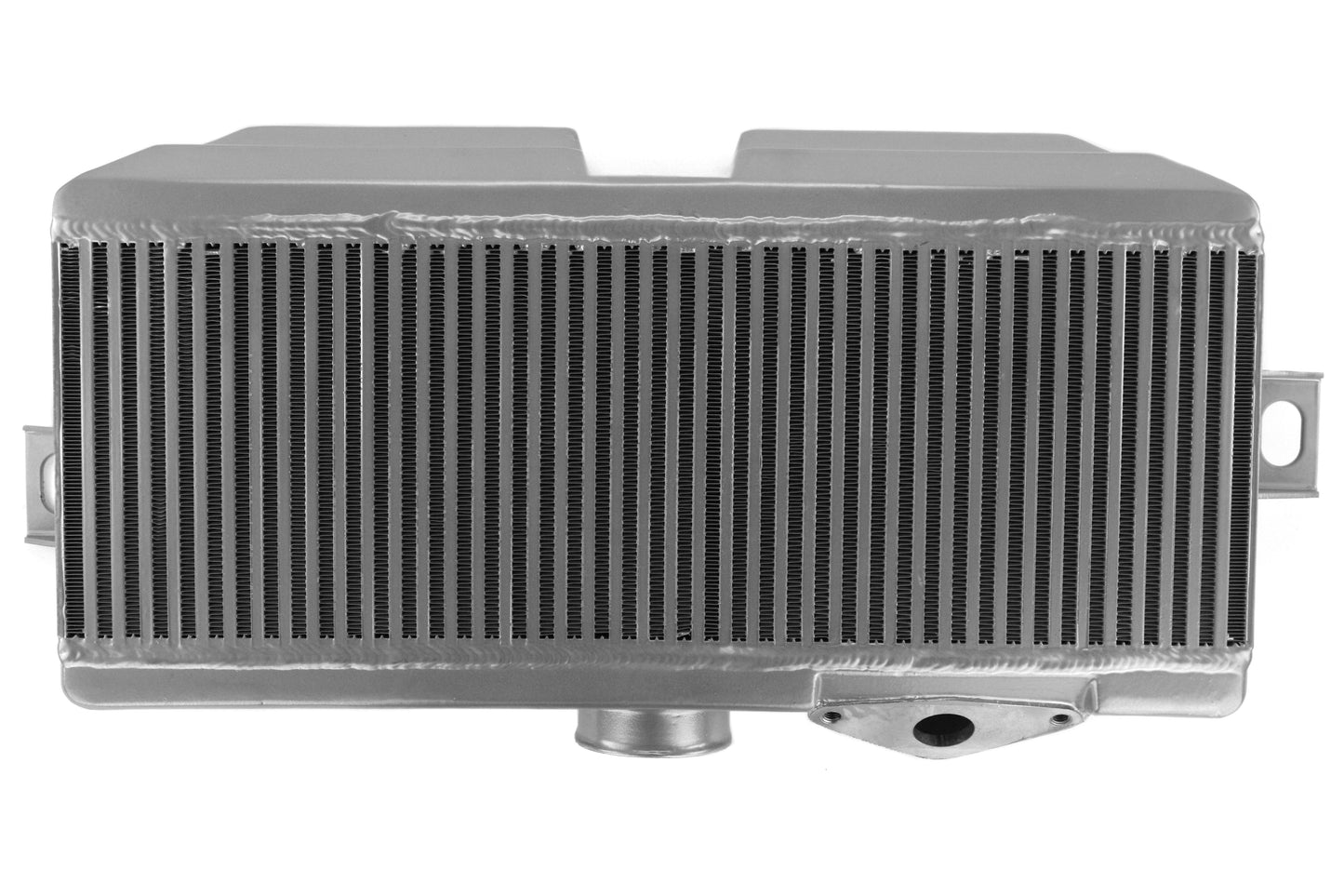 Mishimoto Top Mount Intercooler Silver/Blue - Subaru STI 2008+