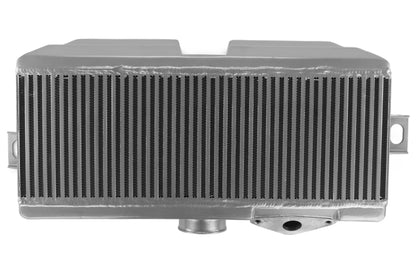 Mishimoto Top Mount Intercooler Silver/Blue - Subaru STI 2008+
