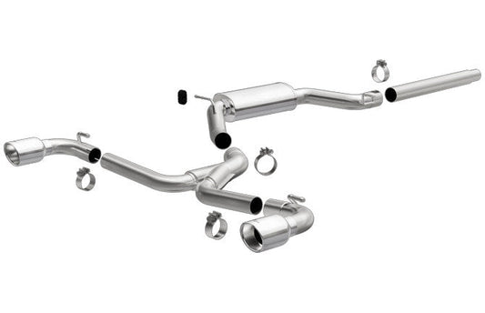 Magnaflow Touring Series Cat Back Exhaust System - 2018-2019 Volkswagen GTI