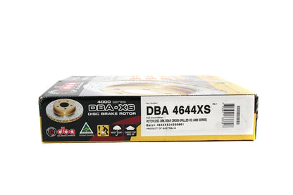 DBA 4000 Series Drilled/Slotted Rear Rotor Pair - Subaru Models (inc. 2002-2005 WRX)