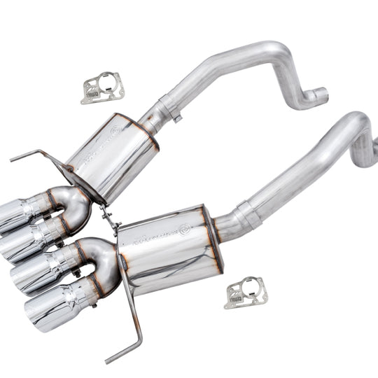 AWE Tuning 14-19 Chevy Corvette C7 Z06/ZR1 (w/o AFM) Touring Edition Axle-Back Exhaust w/Chrome Tips
