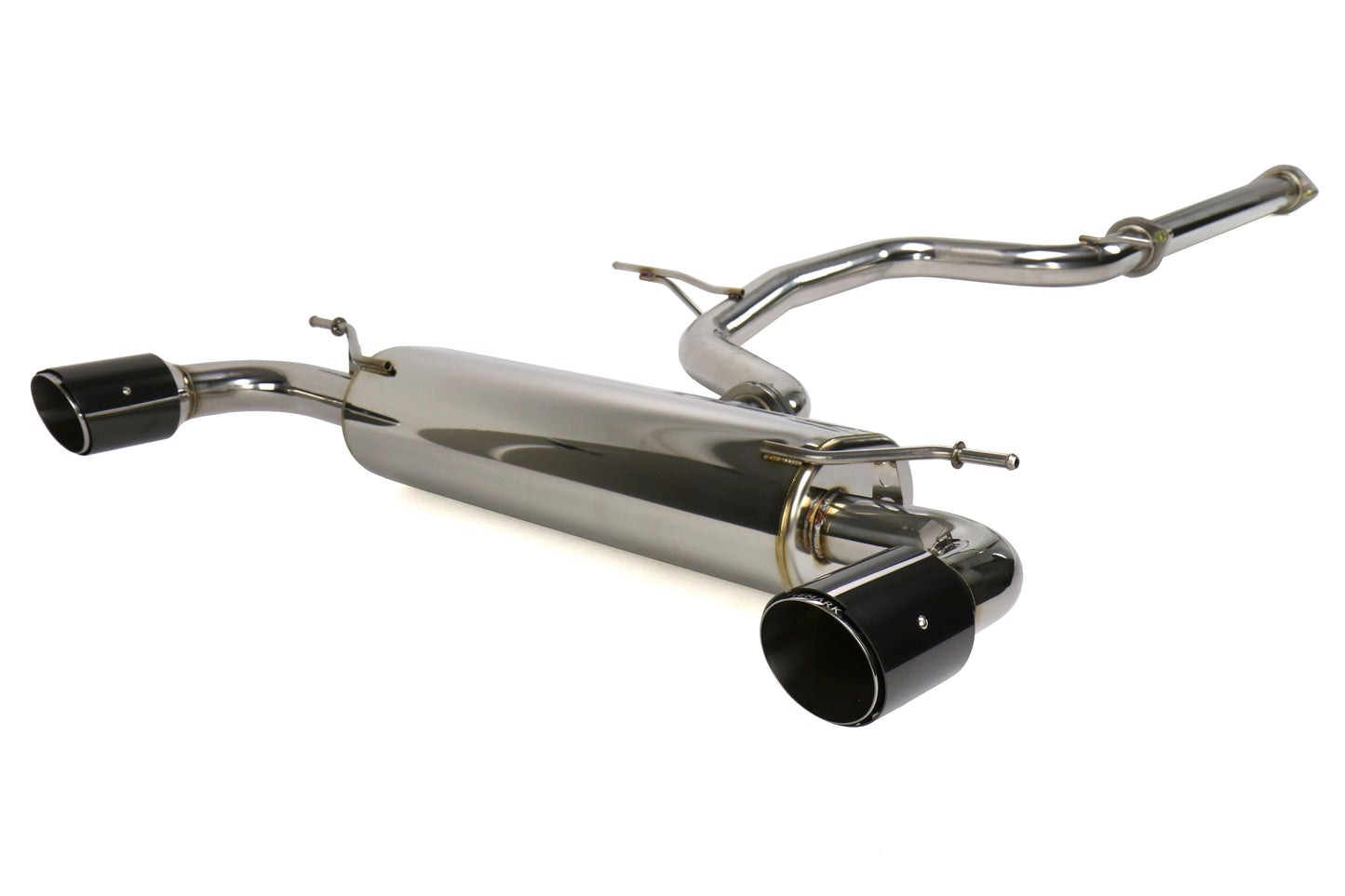 Remark Cat Back Exhaust w/ Black Chrome Tip Cover - 2012-2017 Volkswagen GTI