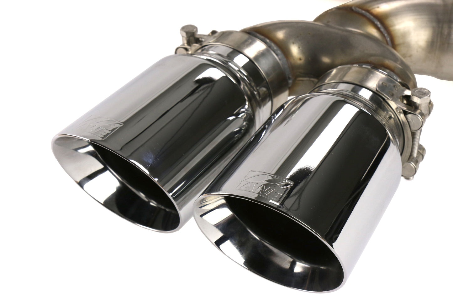 AWE Track Edition Cat-Back Exhaust (Chrome Silver Tips) - 2013-2018 Ford Focus ST
