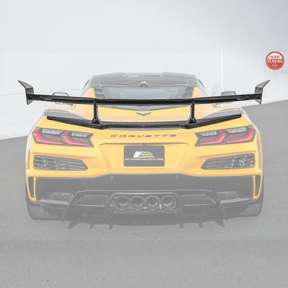 ZR1 Package Corvette C8 Z06 / E-Ray DRY CARBON FIBER Rear Spoiler