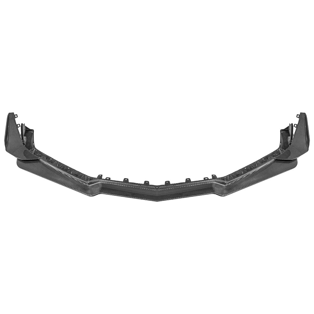 2023-Up Corvette C8 Z06 Z07 DRY CARBON FIBER Extended Package Front Lip & Canards