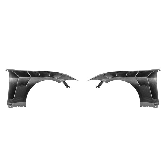 2024-Up Ford Mustang S650 GTD Style Carbon Fiber Front Side Vented Fenders