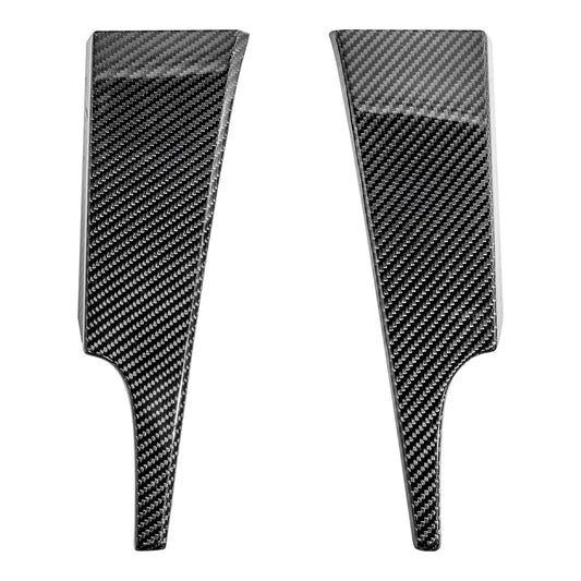 2015-23 Ford Mustang DRY  CARBON FIBER Dashboard Lower Trim Cover Pair