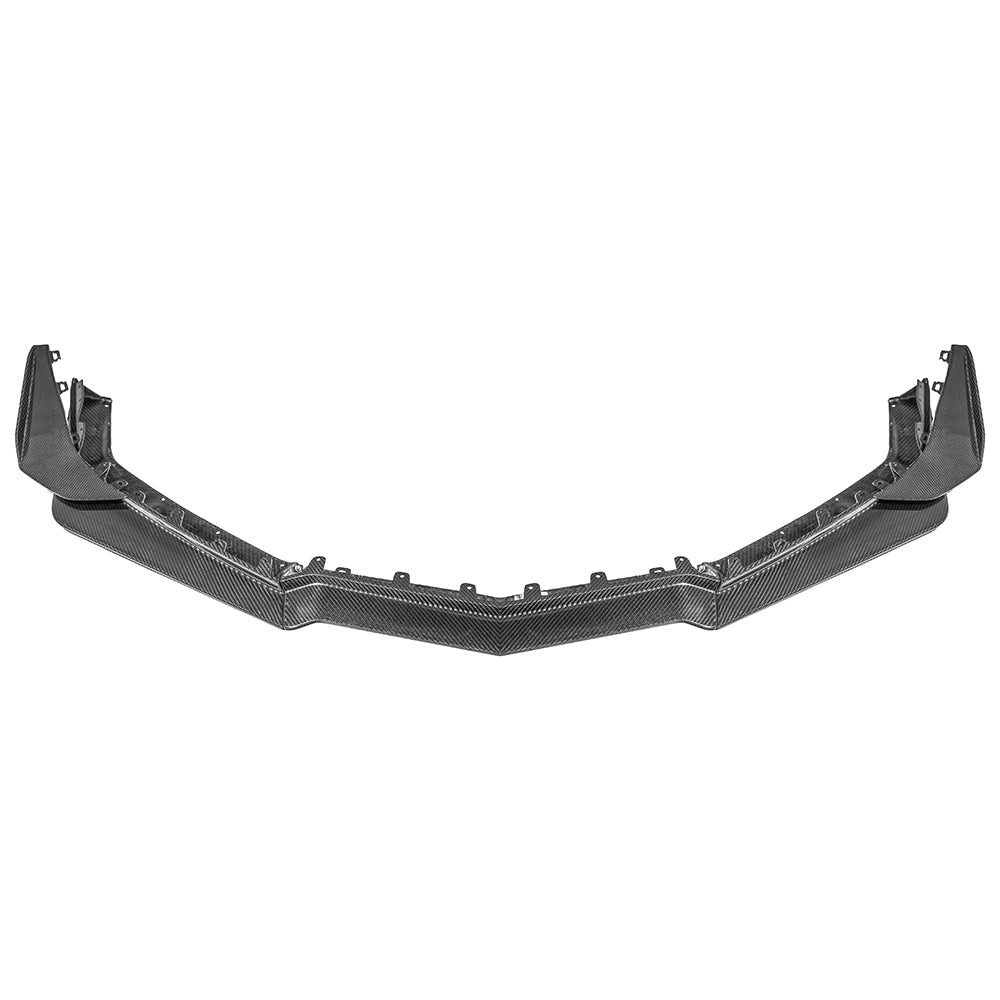 Corvette C8 Z06 / E-Ray DRY CARBON FIBER Front Splitter & Canards [Z07 Extended Package]