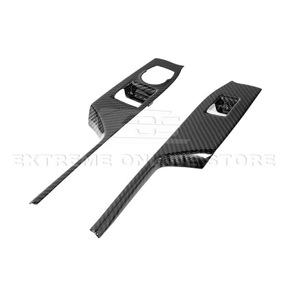 2019-24 Camaro Dry Carbon Fiber Door Glass Lifting Panel Cover