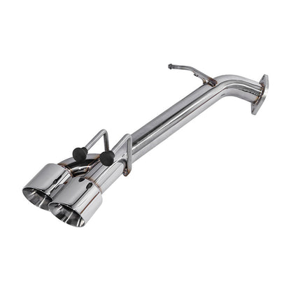 2025-Up Toyota Camry Muffler Delete Single Exit | Burnt Tip Axle Back Exhaust