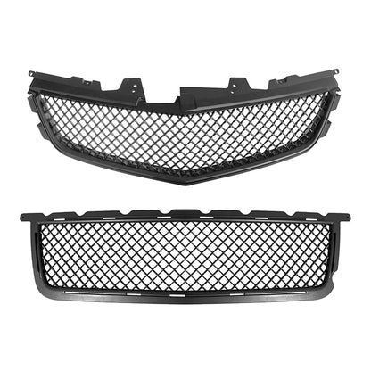 2009-15 Cadillac CTS-V Front Upper Lower Badgeless Grille