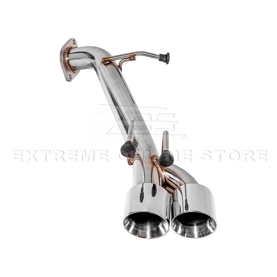 2018-2024 Toyota Camry SE Muffler Delete Single Exit Axle Back Dual Tips Exhaust