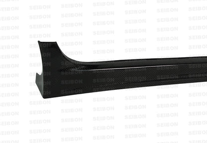 Seibon Carbon Fiber VR Style Side Skirts - 2008-2015 Mitsubishi Evo X