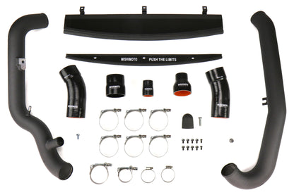Mishimoto Front Mount Intercooler Kit Black Piping/Gold Core - 2014-2019 Ford Fiesta ST