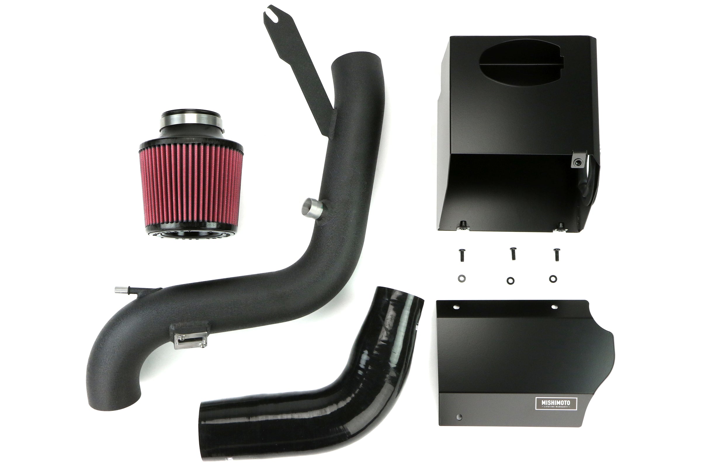Mishimoto Performance Air Intake Wrinkle Black - 2014-2015 Ford Fiesta ST