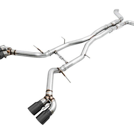 AWE Tuning 16-19 Chevy Camaro SS Resonated Cat-Back Exhaust -Track Edition (Quad Diamond Black Tips)