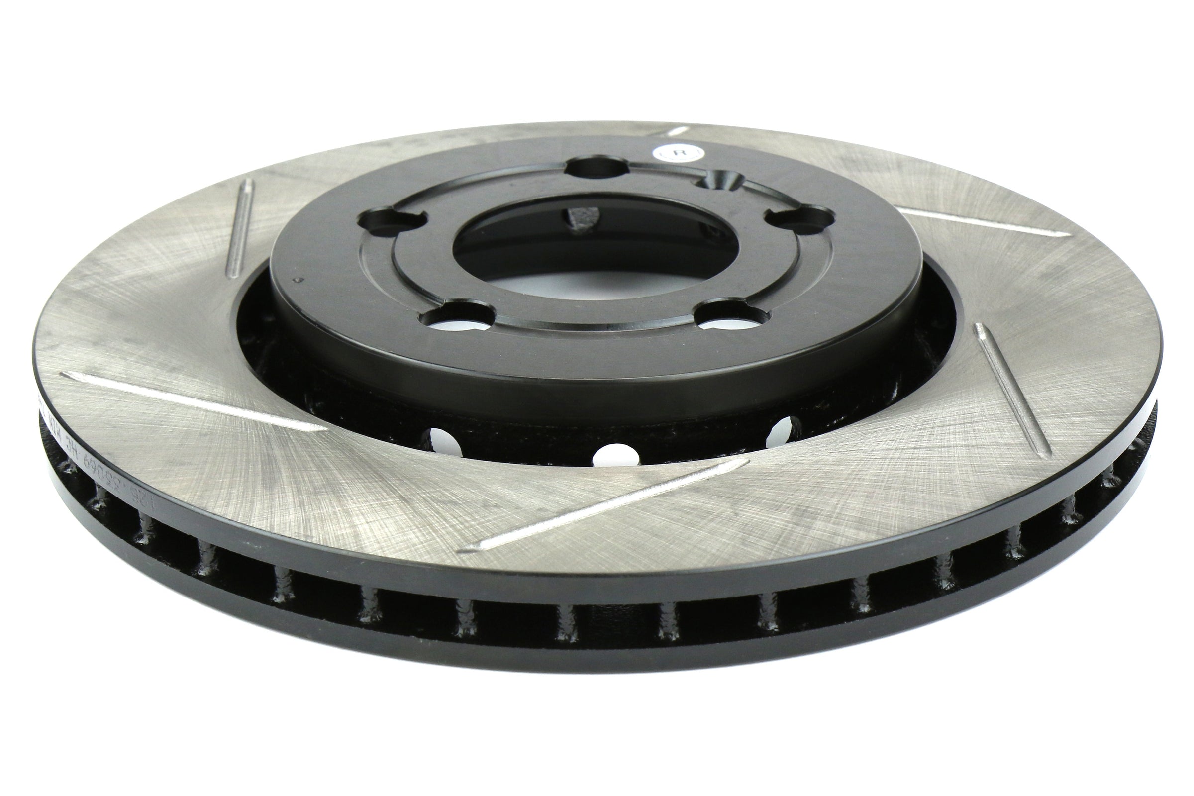 Stoptech Slotted Rear Right Rotor Single - Volkswagen/Audi Models (inc. 2003-2006 Volkswagen Golf (MK5)/ 2000-2006 Audi TT)