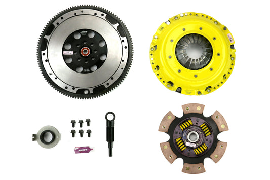 ACT Xtreme Race Sprung 6 Pad Clutch Kit w/ Streetlite Flywheel - Subaru 2006-2026 WRX / 2005-2009 Legacy GT)
