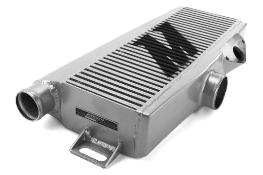 Mishimoto Silver Top Mount Intercooler w/ Blue Hoses - 2002-2007 Subaru WRX / 2004-2007 STI