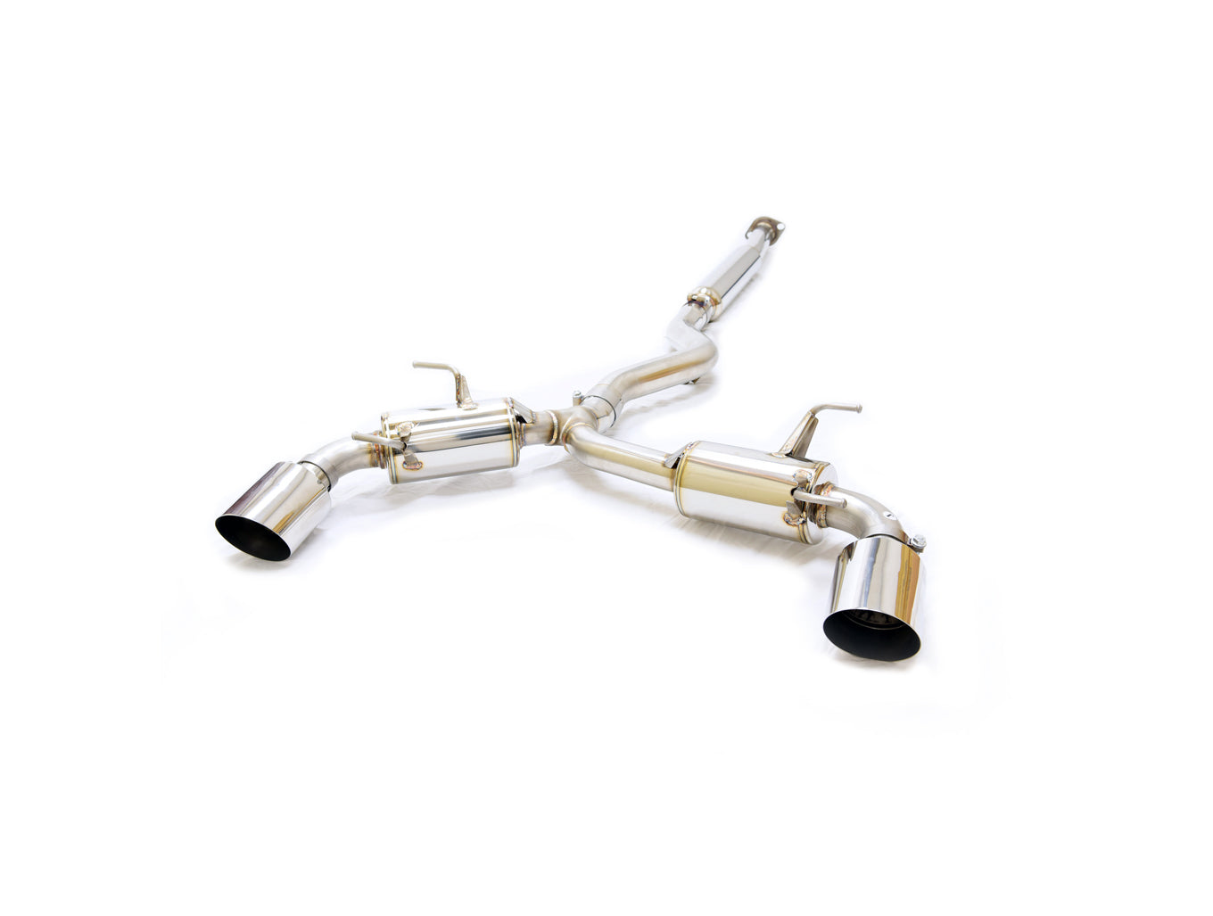 MXP Comp RS CatBack Exhaust Stainless Steel - 2013-2016 Scion FR-S / 2013-2024 Subaru BRZ / 2017-2019 Toyota 86