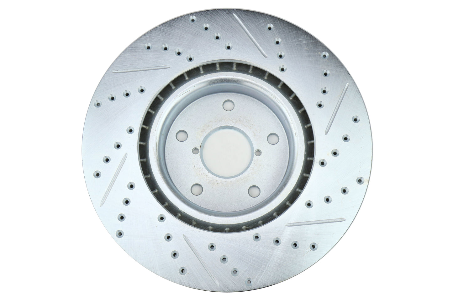 Stoptech C-Tek Sport Drilled and Slotted Rotor Single Front Right - 2005-2017 Subaru STI