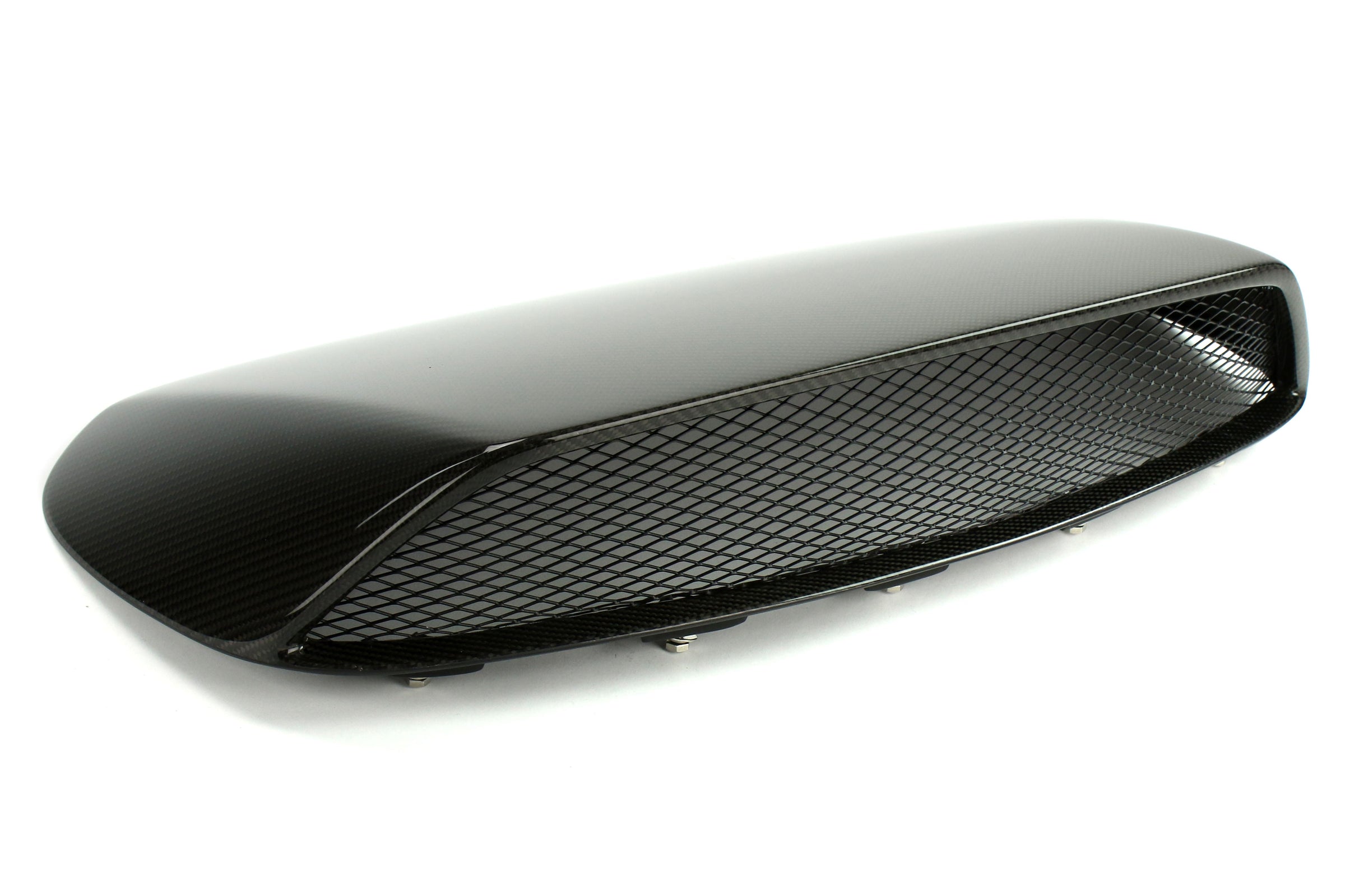Seibon Carbon Fiber S Style Hood Scoop - 2008-2014 Subaru WRX / STI