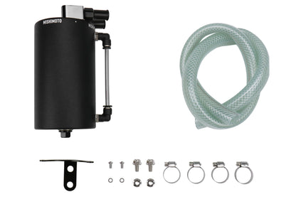 Mishimoto Aluminum Oil Catch Can Wrinkle Black - Universal