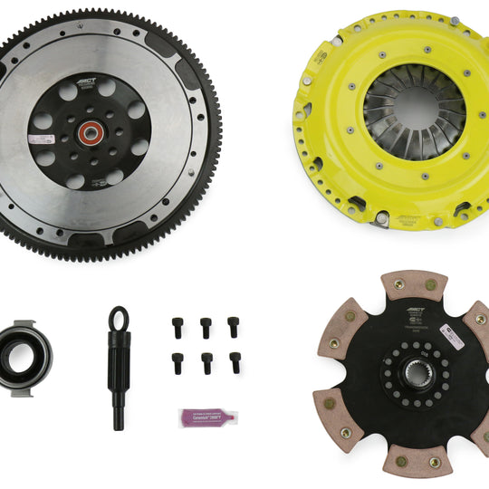 ACT Heavy Duty Race Rigid 6 Pad Clutch Kit w/ Streetlite Flywheel - Subaru 2006-2026 WRX / 2005-2009 Legacy GT