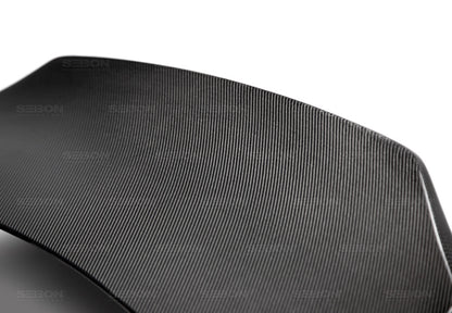 Seibon Carbon Fiber C Style Trunk - 2008-2014 Subaru WRX Sedan / 2011-2014 STI Sedan