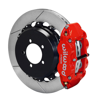 Wilwood FNSL4R 12.88in Rear Kit Red - 2008-2014 Subaru WRX