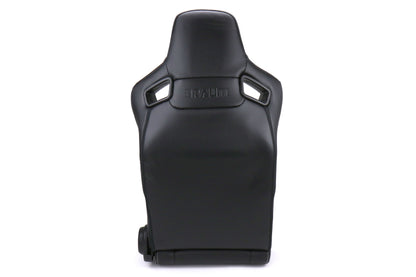 Braum Elite-X Series Racing Seats Diamond Edition White Piping Pair - Universal