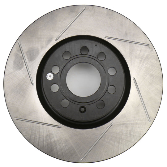 Stoptech Slotted Front Right Rotor Single - 2015-2019 Volkswagen GTI Non-PP