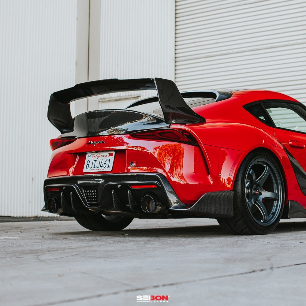 Seibon TD-Style Carbon Fiber Spoiler - 2020-2024 Toyota Supra