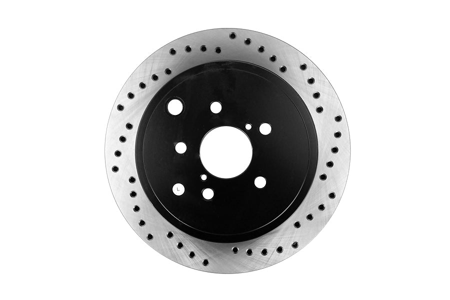 Stoptech Drilled Rear Rotor Pair - 2013-2016 Scion FR-S / 2013-2020 Subaru BRZ / 2017-2019 Toyota 86