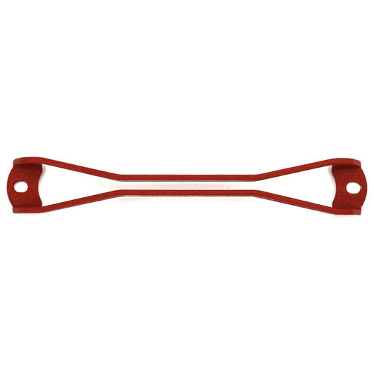 GrimmSpeed Lightweight Battery Tie Down Red - Subaru Models (inc. 2002+ WRX/STI)