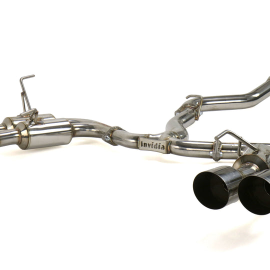 Invidia Gemini R400 Stainless Steel Quad Tip Cat-back Exhaust - 2022-2024 Subaru WRX