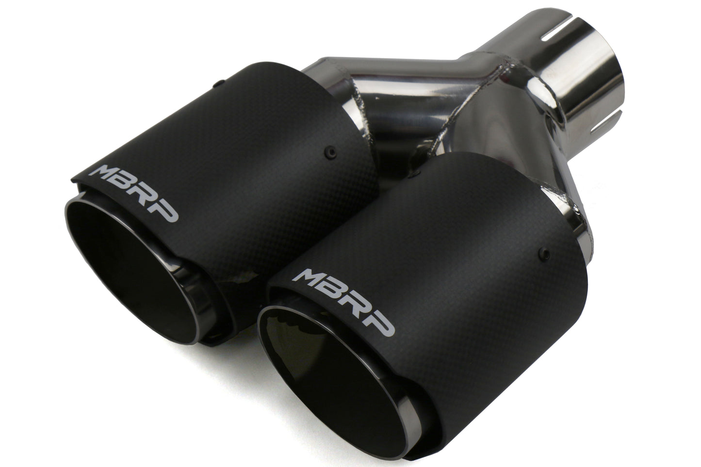 MBRP 2.5in Quad Carbon Fiber Tip Axle Back Exhaust - 2015-2021 Subaru WRX / STI