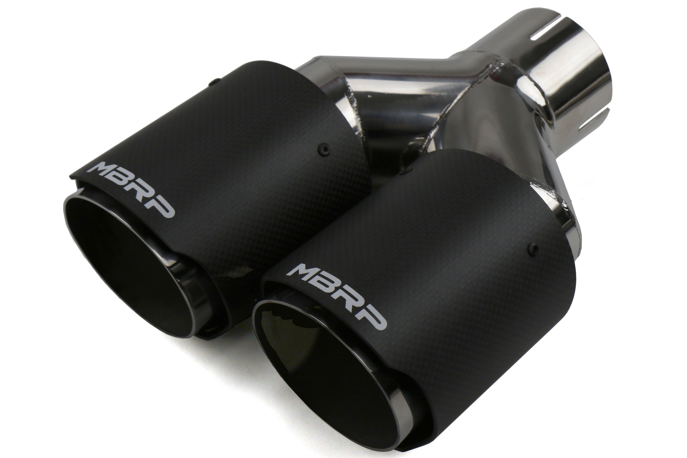 MBRP 2.5in Quad Carbon Fiber Tip Axle Back Exhaust - 2015-2021 Subaru WRX / STI