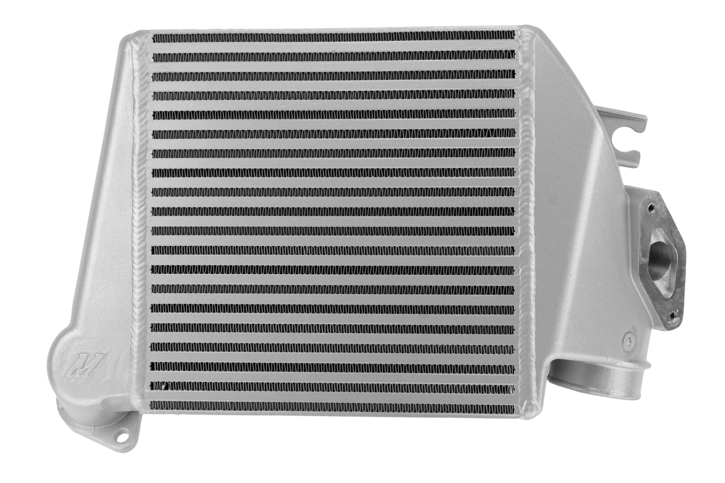 Mishimoto Silver Top Mount Intercooler w/ Red Hose - 2008-2014 Subaru WRX