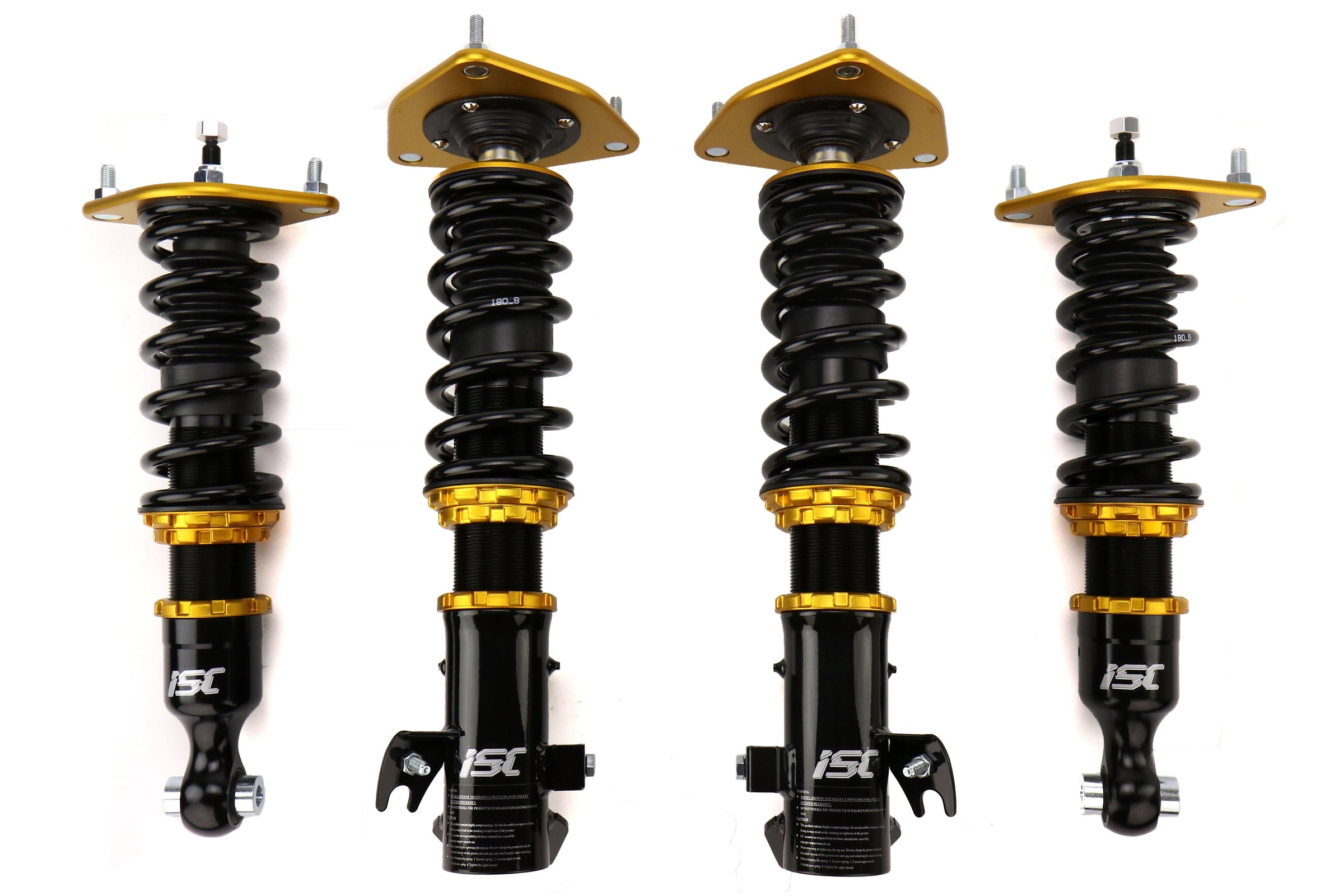 ISC Suspension Basic Street Sport Coilovers - 2008-2014 Subaru STI