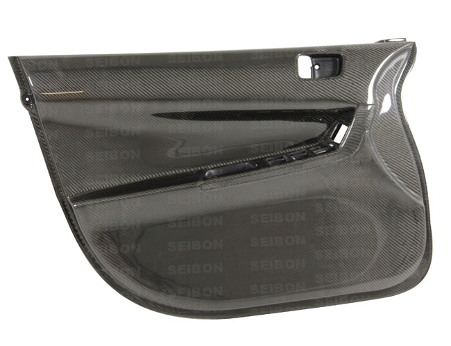 Seibon Carbon Fiber Front Door Panels - 2008-2015 Mitsubishi Evo X