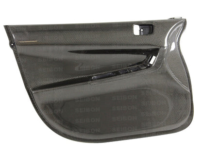 Seibon Carbon Fiber Front Door Panels - 2008-2015 Mitsubishi Evo X