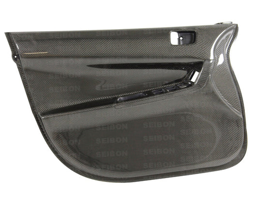 Seibon Carbon Fiber Front Door Panels - 2008-2015 Mitsubishi Evo X
