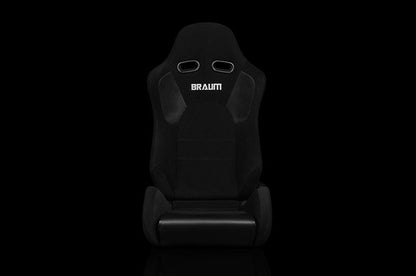 Braum Advan Series Sport Seats - Black Cloth Pair - Universal