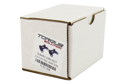 Torque Solution 2.5i Fuel Rail Adapters - 2002-2014 Subaru WRX / 2004-2021 STI