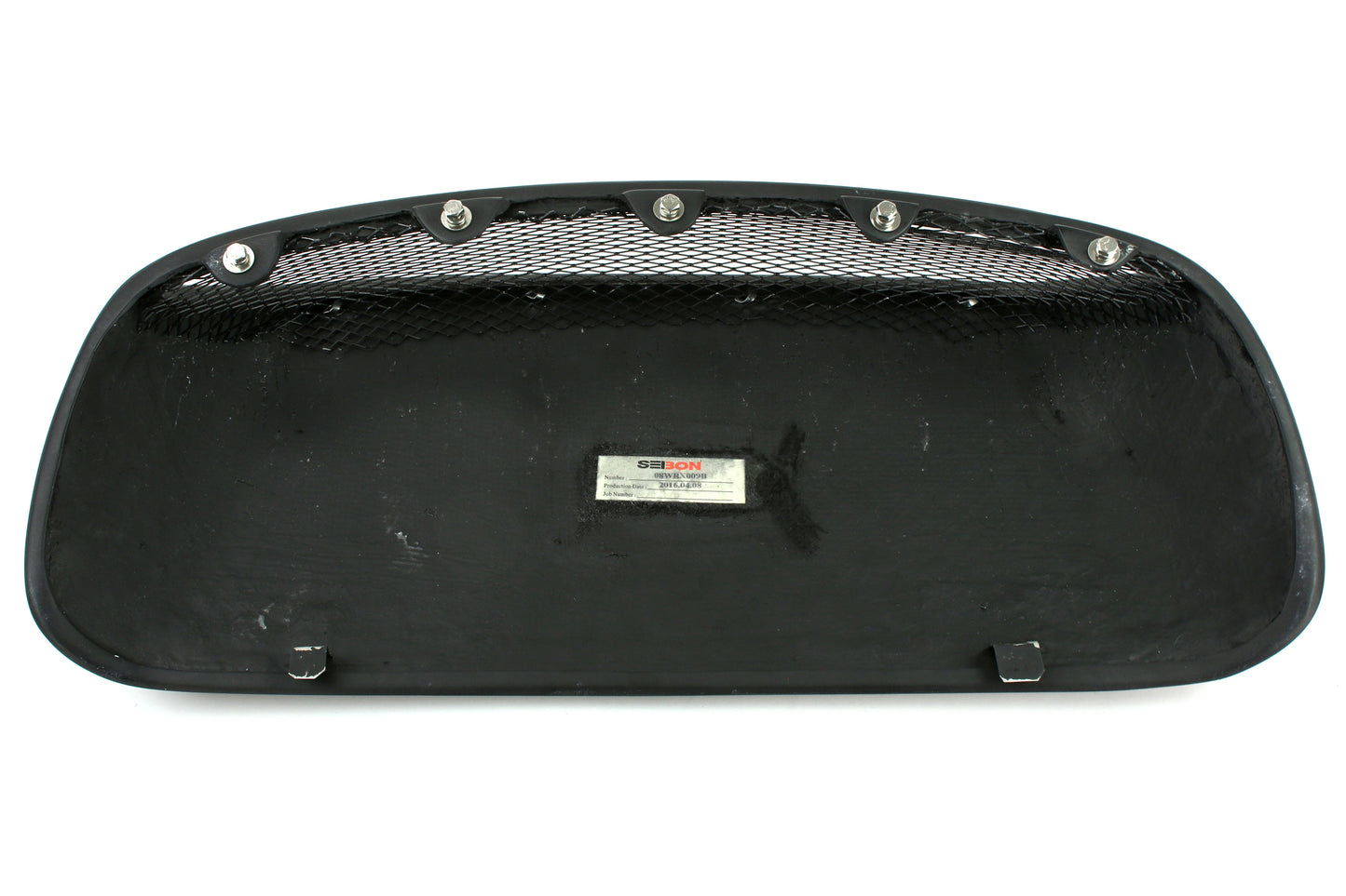 Seibon Carbon Fiber S Style Hood Scoop - 2008-2014 Subaru WRX / STI