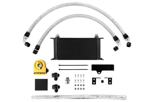Mishimoto Thermostatic Oil Cooler Kit Black - 2006-2007 Subaru WRX/STI